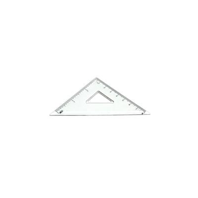 China School 45/90 Degree Plastic Triangle Angle Measuring Ruler for sale