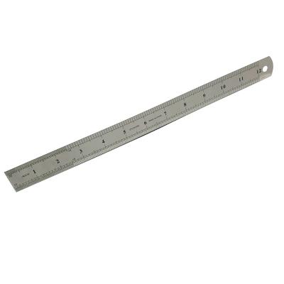 China School Metal Stainless Steel Scale Straight Ruler 30cm for sale