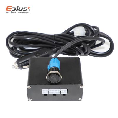 China Stainless Steel Stainless Steel EPLUS 56 60 70 76mm Open style Vacuum Exhaust Cutout Valve with Wireless Remote Controller Set for sale