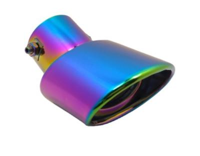 China Automotive Exhaust System Automotive Exhaust System Car Exhaust Pipe 703 701  stainless steel Exhaust Tip For Besturn B70/Universal Tailpipe  Muffler Tip Exhaust System for sale