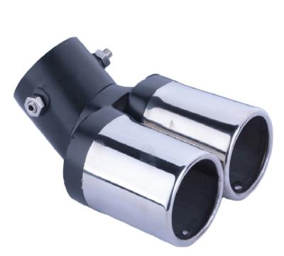 China Automotive Exhaust System Automotive Exhaust System 704C GM tailpipe 304 Stainless Steel M Performance Dry Carbon Fiber Exhaust Pipe End Pipes Muffler Tips for Ankesaila Saloon for sale