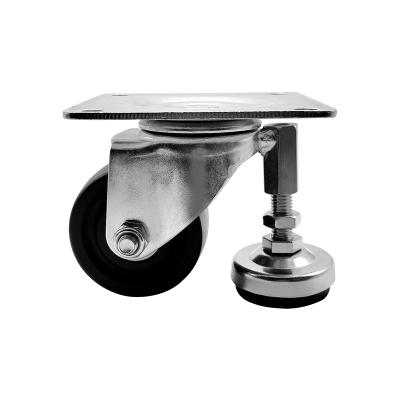 China Low Noise Hot Selling Universal Swivel 300Kg-500Kg 3-Inch 2 Inch Caster Industrial Heavy Duty Wheels for sale