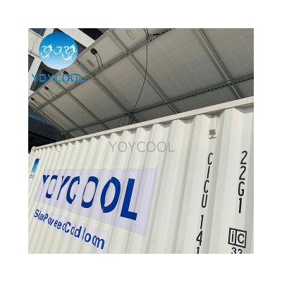 China Frozen food storage or others solar panel for cold rooms solar power freezer room for meat solar panel coldroom for sale