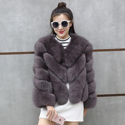 China 2021 Winters Warm Anti-wrinkle Fur Coat Women Ladies Ladies Pure Color Fur Coat Thickened Women's Coat Imitation Fur Coat for sale