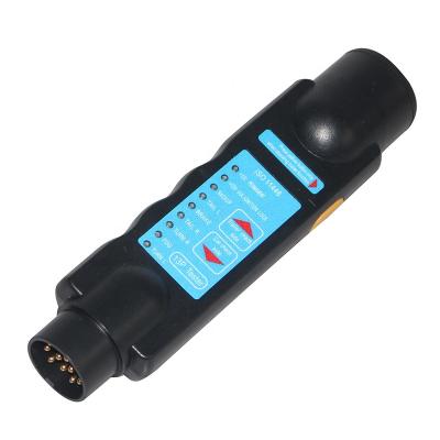 China Heavy Duty Automotive 13 Pin Trailer Tester Trailer Light Tester For Trailer Adapter 13/7 Connectors for sale