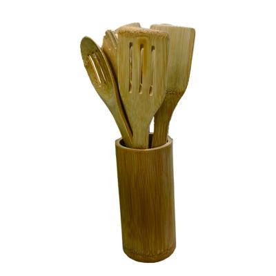 China New Bamboo Products Kitchen Set Salad Spatula Spatula Rice Stocked Hot Spoon Can Be Used For Family Gatherings for sale