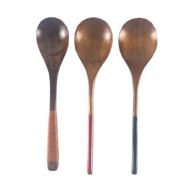 China Viable Wholesale High Quality Japanese Kitchen Wooden Small Bamboo Spoons for sale