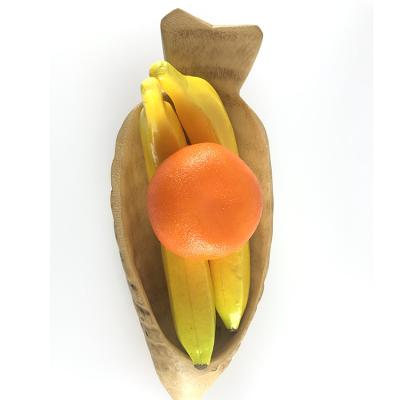 China China Natural Handmade Bamboo Root Dish Dried Bamboo Fruit Root Carving Dish for sale