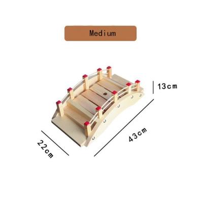 China Interesting Edible Grade Wooden / Bamboo Bridge Stored In Sushi for sale