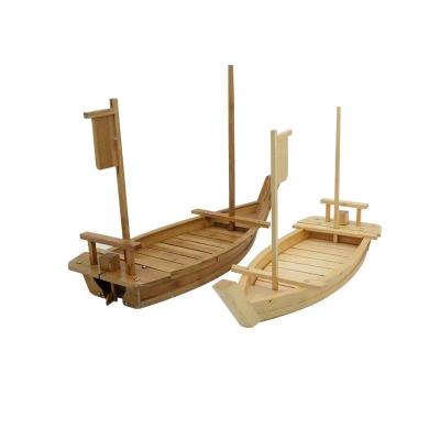 China Japan OEM Handmade Bamboo Sushi Boat Japanese Sushi Deck For Hotel for sale