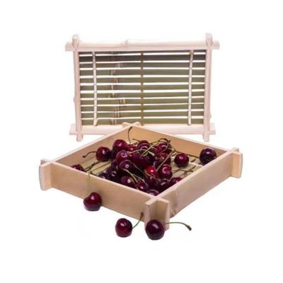 Chine Wholesale Customized Bamboo Sashimi Stocked Japanese Restaurant Restaurant Serving Tray Display Sushi Plate à vendre