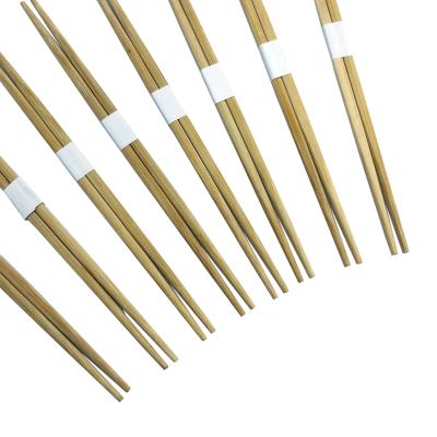 China Disposable Customizable Natural Made-in-Porcelain Wrapping Double Tip Sushi Bamboo Chopsticks Odorless Used In Take-Out Restaurants For Picnics à venda