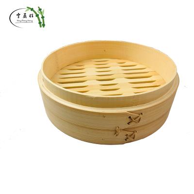 China China logo custom size handmade 100% natural dumpling cookware gift sets reusable bamboo steamers baskets for sale