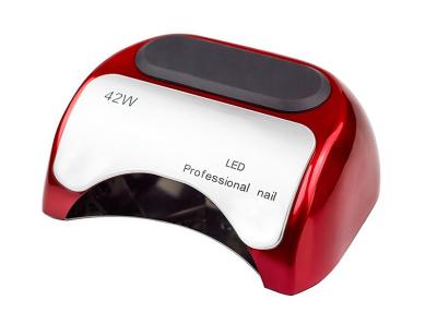 China 42 Watt Gel Nail Polish Light , LED UV CCFL Dual Hand Professional Nail Dryer for sale