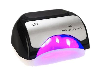 China Auto Inductionled Gel Nail LampTimer Setting , CCFL Dual Hand Uv Light Nail Dryer for sale