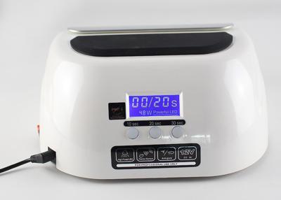 China 365 + 405nm Fast Drying Led Gel Nail Lamp , Automatic Hand Sensor Nail Polish Dryer Machine for sale