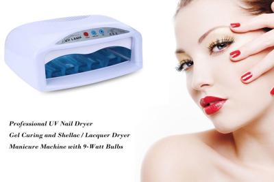 China Home 54W Fan  Led Gel Nail Lamp , Standard Art Uv Nail Dryer Fast Drying for sale