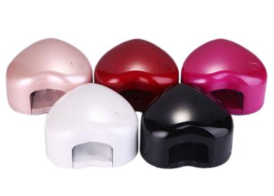 China Battery Power Mini Fan Nail Dryer , Automatic Induction Touch Control Uv Led Nail Lamp for sale