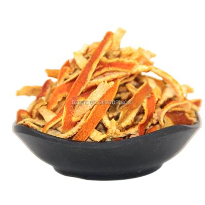 China Dried dried tangerine or dried tangerine skin by pee dried fruit orange healthy flavedo dried orange peel flakes pericarpium for sale