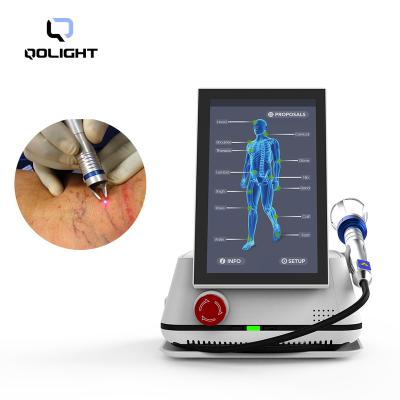 China Qolight 980 nm Laser Spider Vein Removal Machine Dental/Veterinary/Physiotherapy/Dental Spider Vein Remova with Android Smart System and Preset Different Protocols for sale