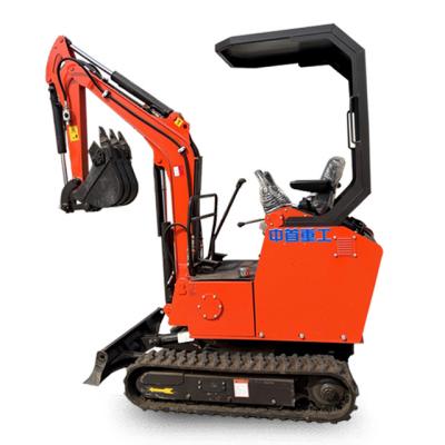 China 1 Ton EURO V Mini Excavator With Emission Engine Minibagger Hotels for sale