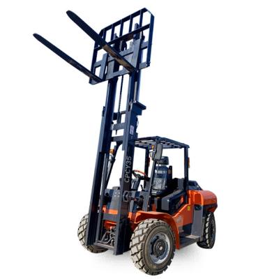 China China Manufacturer Wholesale Diesel Rough Terrain Forklift 4x4 WD Road-Forklift for sale