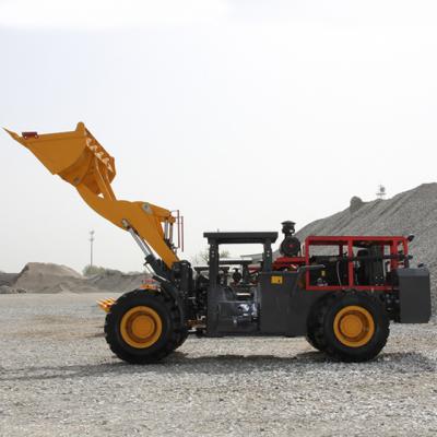 China Building material shops Side-liner Seat Wheel Underground Loader Mining /Underground Loader with low price for sale