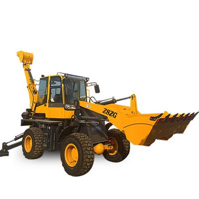 China Hotels Mini Backhoe Loader 4x4 Wheel Loader Backhoe 2 Over 3 Ton 4 Wheel 5 Ton Drive New Backhoe Loader For Sale for sale