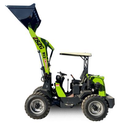 China Multi Functional Wheel Hotels Hydraulic Mini Loader 1 Ton 2 Ton Factory Loader Small Front Wheel Loader for sale