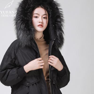 China Breathable Luxury Classic Lure Plus Lady Outdoor Down Fur Jackets and Coats New Autumn Winter Women Custom Made Size for sale