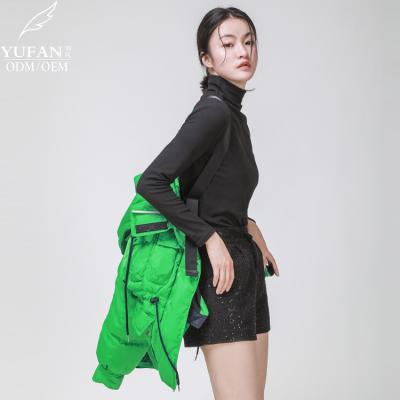 China Breathable Luxury Classic Lure Plus Lady Outdoor Down Fur Jackets and Coats New Autumn Winter Women Custom Made Size for sale