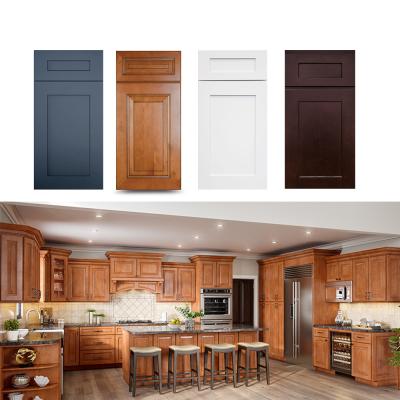 China Modern Prefab American Wood Kitchen Hanging Cabinets KCMA Kitchen Cabinets Flat Pack Flat Pack Designs for sale