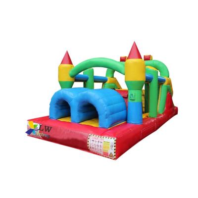 China Indoor Inflatable Games Kids Inflatable Obstacle Course For Sale for sale