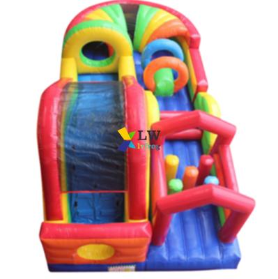 China Kids Indoor Inflatable Playground Commercial Inflatable Games Obstacle Course For Kids for sale