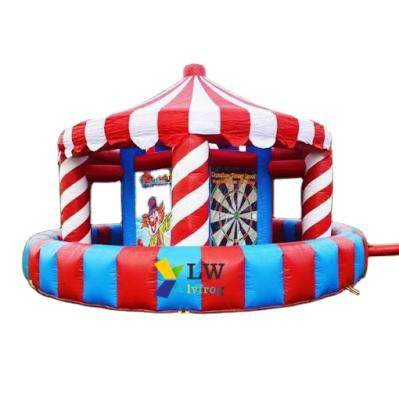 China Indoor Inflatable Interactive Sport Games Carnival Games Inflatable Shooting Game For Kids And Adults for sale