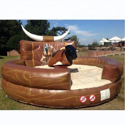 China Indoor commercial inflatable mechanical bull ride rodeo games inflatable mechanical bull for sale for sale