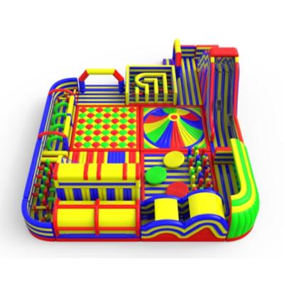 China Custom Indoor Inflatable Games Big Kids Bounce House Toddler Big Inflatable Playground Amusement Park Playground for sale