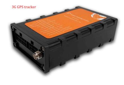 China Black Generic 3G GPS Tracker Realtime , RFID GPS Tracking For Fleet Management for sale