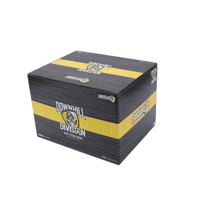 China China Materials Hot Factory Direct Wholesale Recycled Auto Lock Black Bottom Boxes With Top Tuck Roll for sale