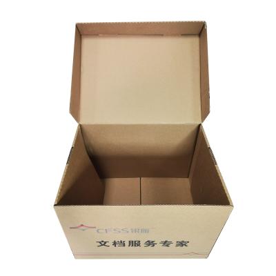 China Recycled Materials Cardboard Deep Moving Archival Free Hot Sale Boxes For Packaging for sale