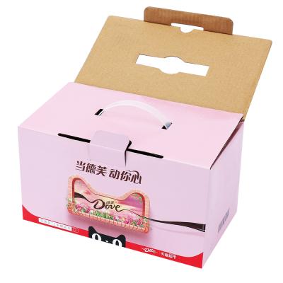 China Recycled Materials Wholesale Custom Printed Food Box Packaging Lovely Box For Christmas Gift for sale