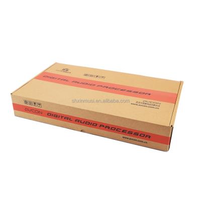 China Recycled Materials Wholesale Box Supplier Custom Corrugated Paper Recycle Kraft Box For Monitor Package for sale