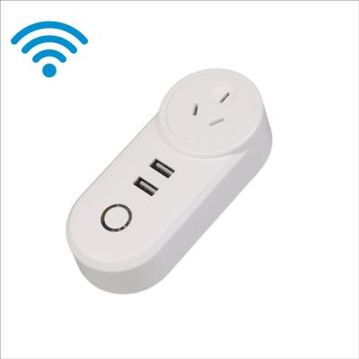 China Wholesale Indoor Smart Plug Radio Australia Smart Socket Plug With Dual Usb for sale