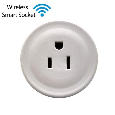 China WiFi Socket Voice Control Smart Home Power Control System Tuya Residential/Multipurpose Smart Remote Control Mini Power Plug USA App for sale