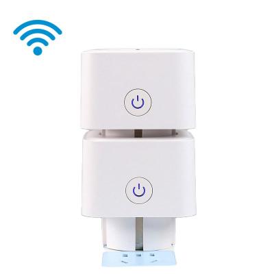 China Commercial Smart Home Intelligent Power Control Voice Socket Wi-Fi Standard EU Plug Remote Control German Type for sale