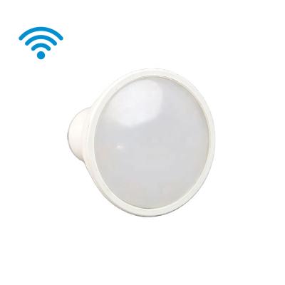 China Aluminum+PC Smart WiFi LED Projector Voice Control Smart Home LED Bulb liveTuya App Smart RGB Remote Control Lights for sale