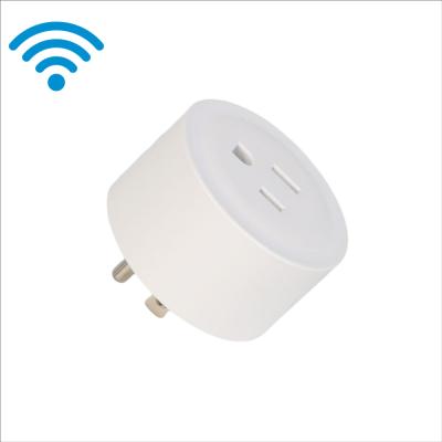 China Smart Socket America Mini Wifi Control Standard Outlet 10A Wifi Residential/Multi-Purpose Portable Wireless Control for sale