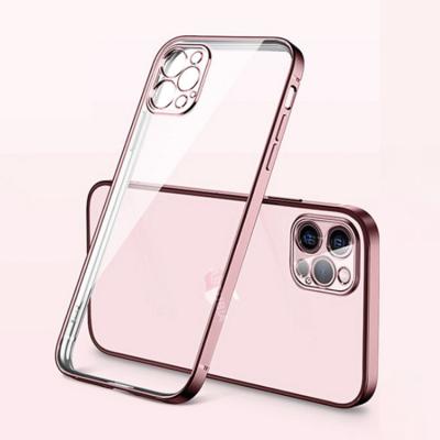 China Light Weight New Soft TPU Electroplating Protective Case Fits iPhone 6 7 8 X XR Cell Phone Case For iphone 13 mini for sale