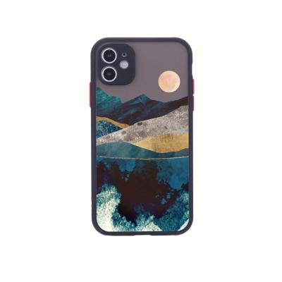 China Shockproof Art Retro Abstract Geometry Phone Case For iPhone 12 11 Por X Max Xs Xr Max 7 Puls 6S 7 Se 2021 8 Puls Cute TPU + PC Cover for sale