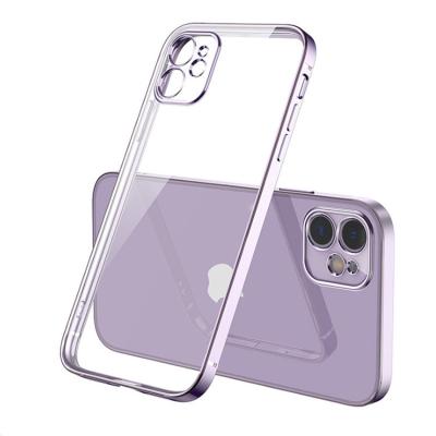 China 2021 Anti-drop phone case bulk purchase hot sale packing electroplating glue dropping for iPhone 7/8plus 11 xr 12pro for sale